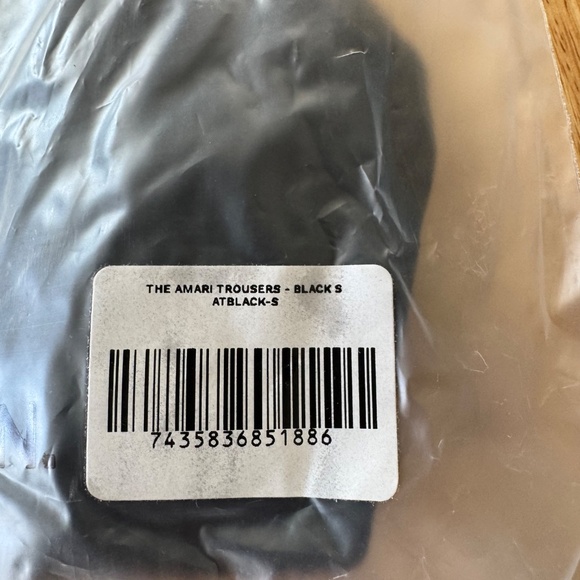 ICON AMSTERDAM - AMARI TROUSER - BLACK - SMALL - NWT - Picture 5 of 8